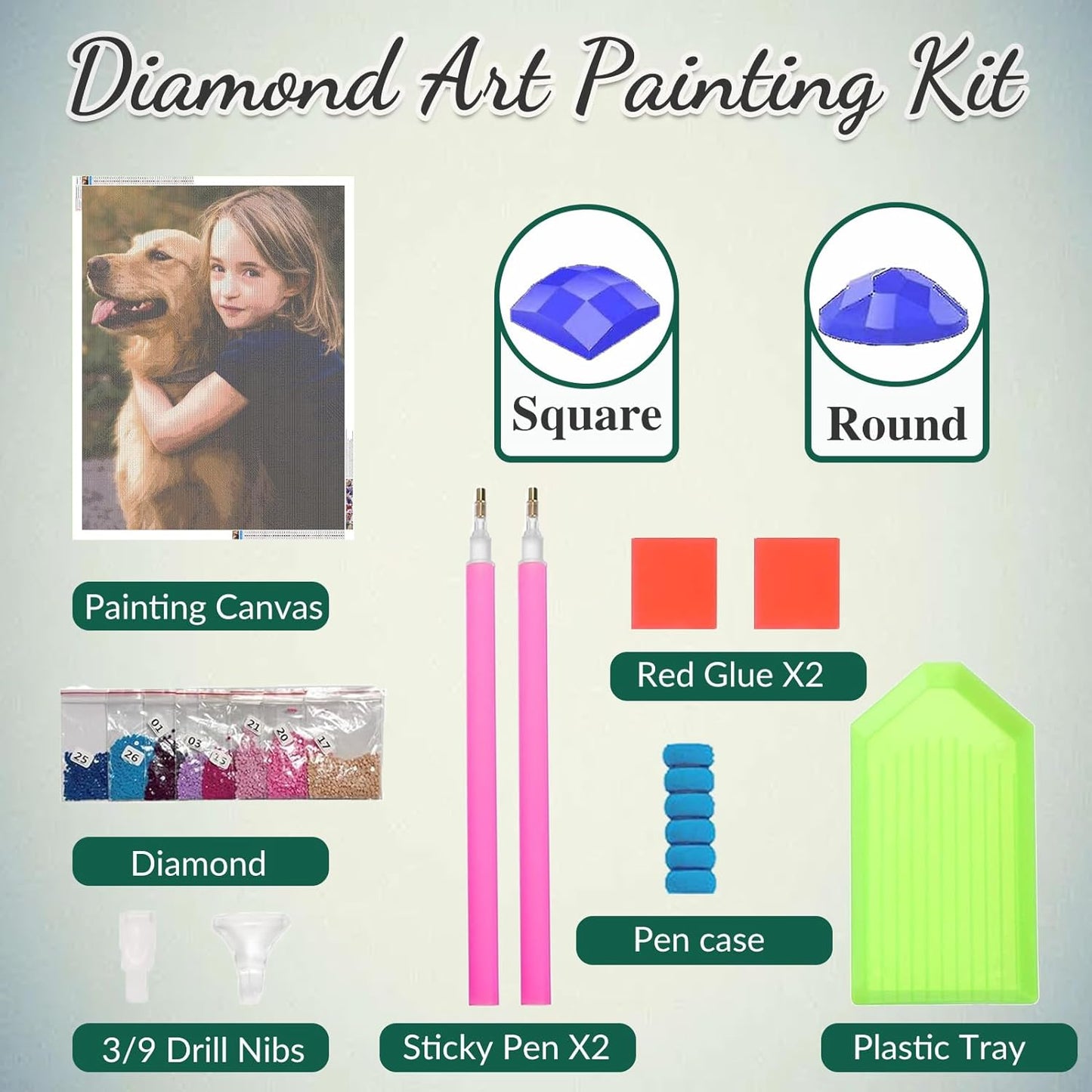 Custom Diamond Painting Kit Personalized Photo Canvas Gifts