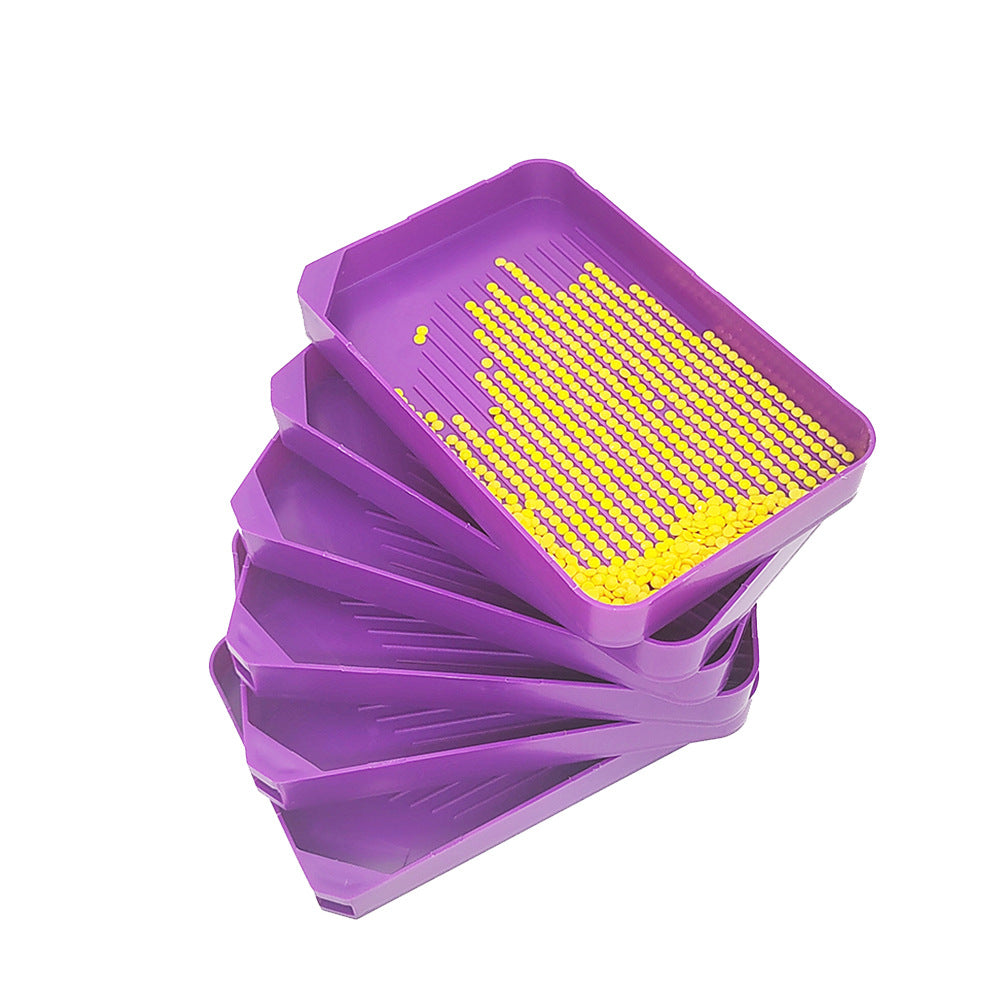 Diamond Painting Tool Funnel Design Large Capacity Drill Tray