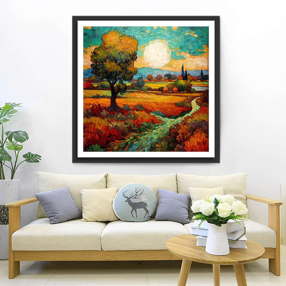 Autumn Fields Diamond Painting