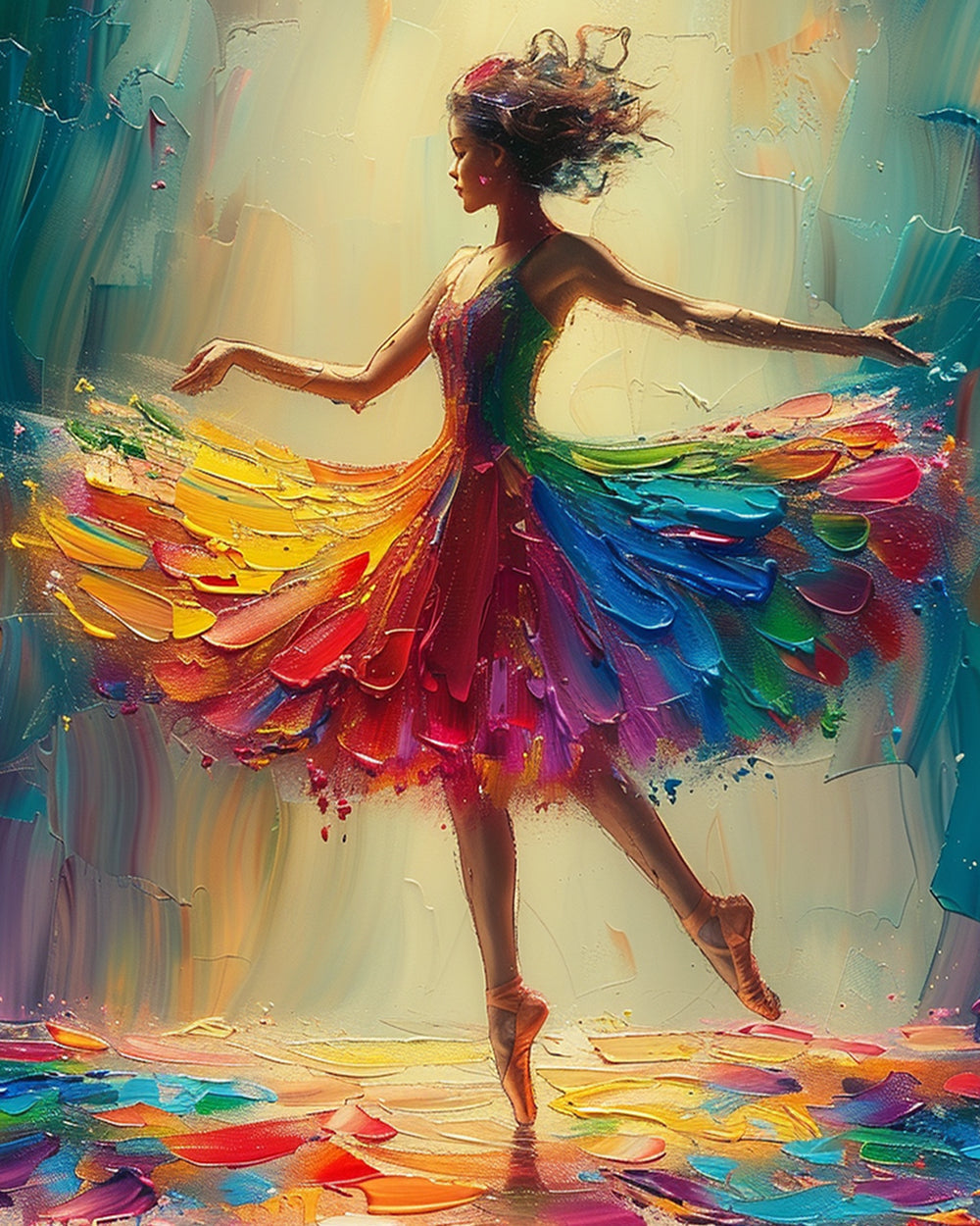 Elegant Dancer Diamond Painting
