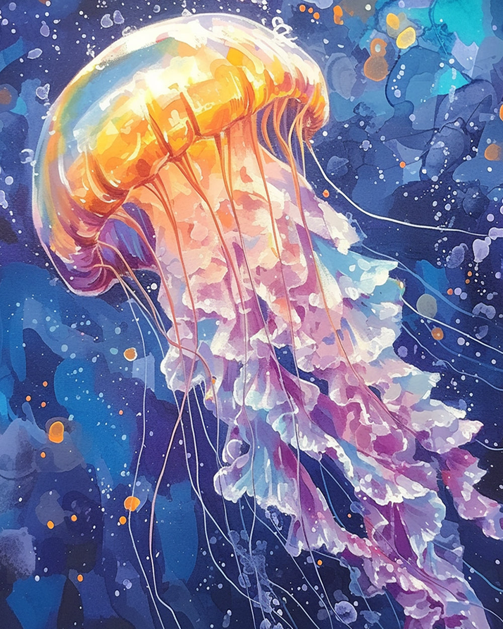 Fantasy Jellyfish Diamond Painting