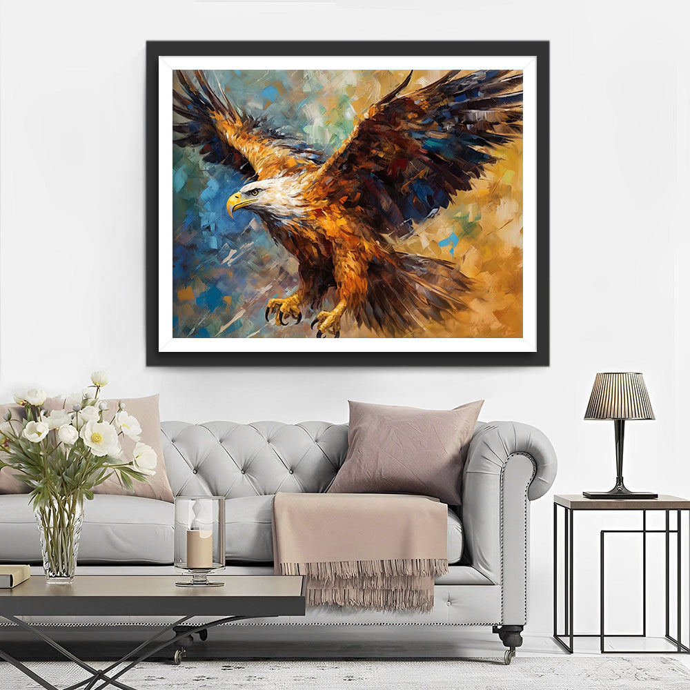 Flying Eagle Diamond Painting