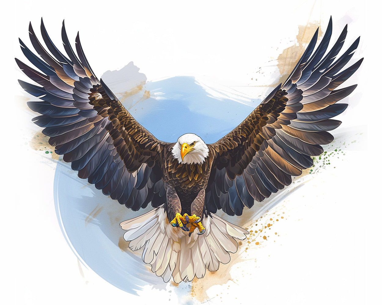 Flying Eagle Diamond Painting
