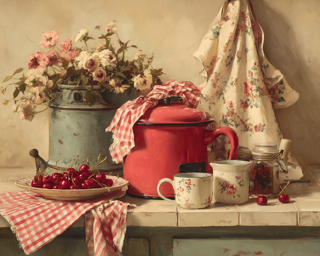 Kitchen Supplies Diamond Painting