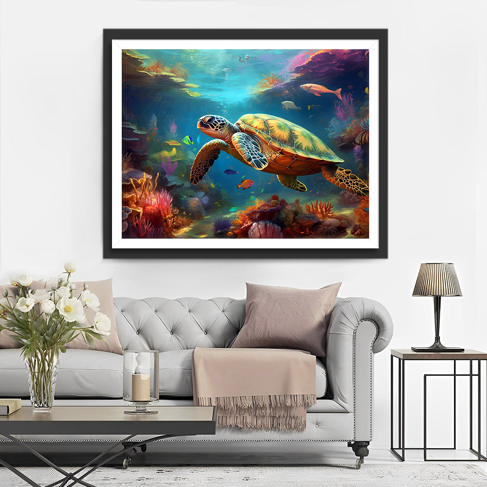 Sea Turtle Diamond Painting