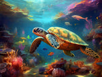Sea Turtle Diamond Painting