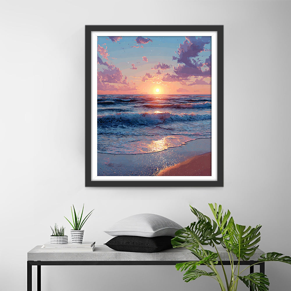 Sunrise at Sea Diamond Painting